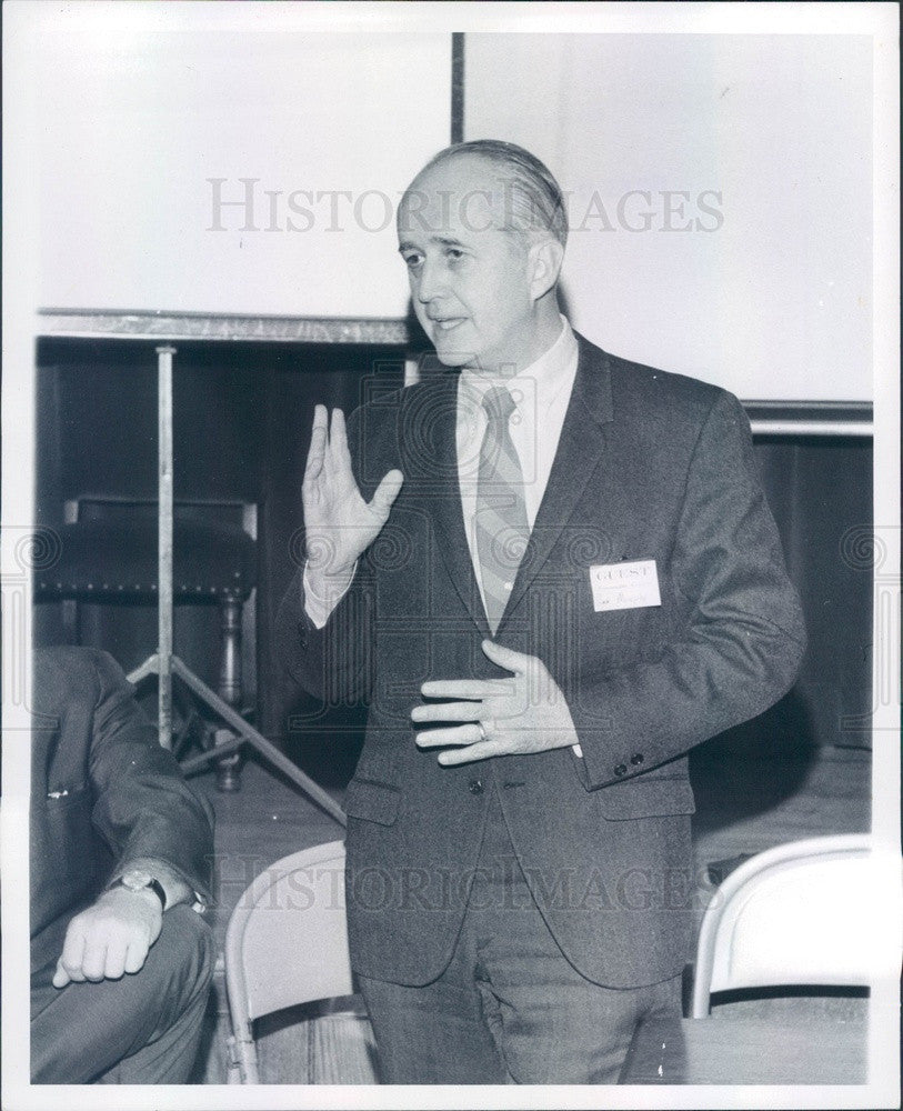 1970 New York City Police Commissioner Patrick Murphy Press Photo - Historic Images