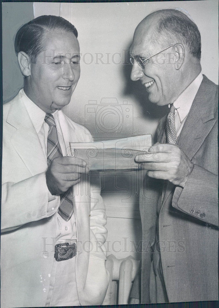 1941 Inventor, GM Exec, Delco Founder Dr. Charles Kettering Press Photo - Historic Images