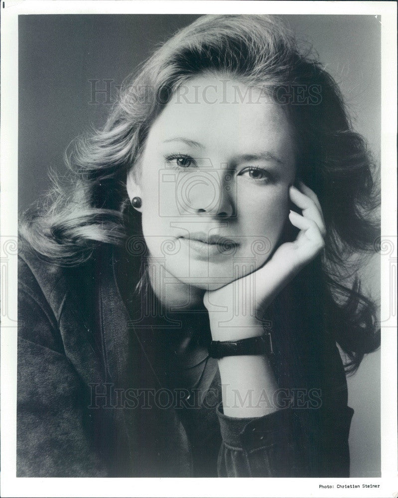 1981 Soprano Singer Karen Hunt Press Photo - Historic Images