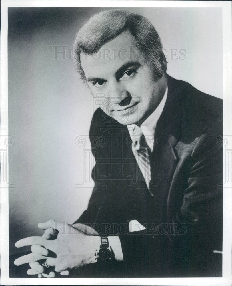 1975 American Radio Personality The Passing Parade John Doremus Press Photo - Historic Images