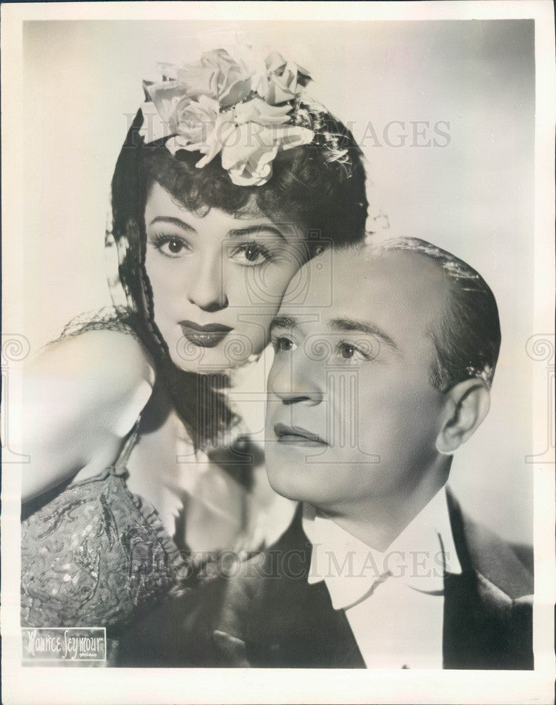 1944 Ballroom Dancing Duo Artini &amp; Consuelo Press Photo - Historic Images