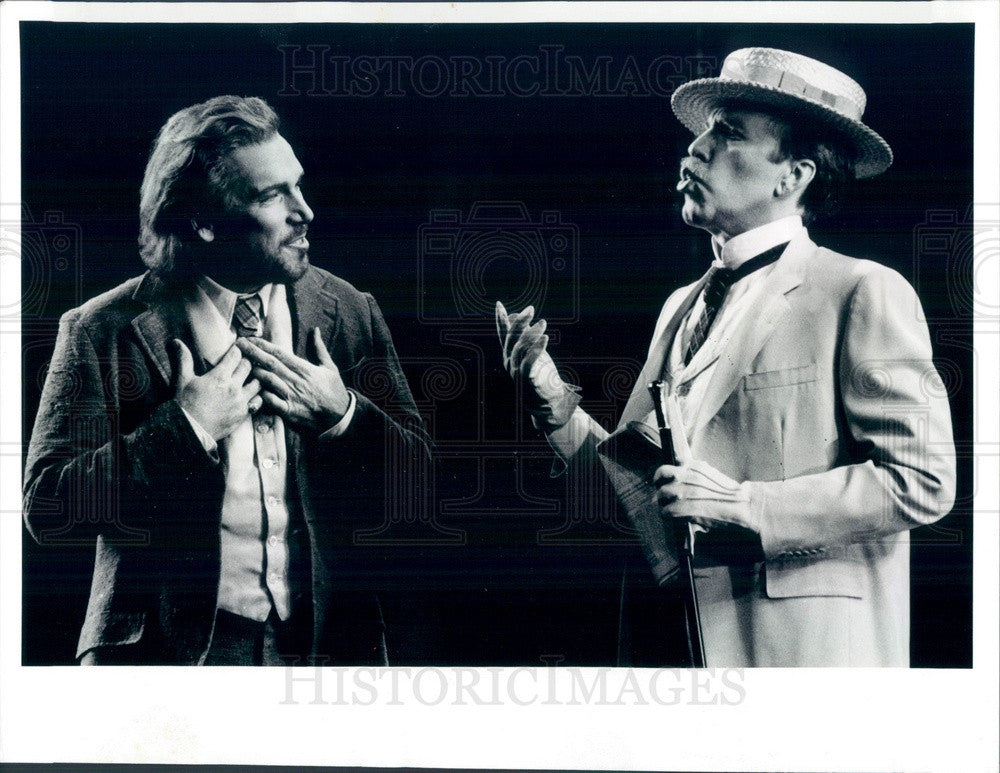 1991 Chicago, Illinois Lyric Opera Jacque Trussel & Robert Orth Press Photo - Historic Images