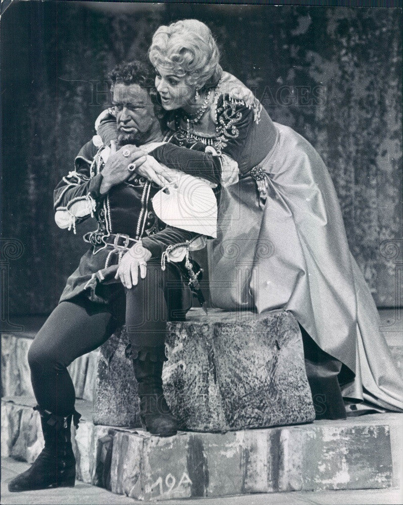 1966 Chicago, Illinois Scene from Opera Otello Press Photo - Historic Images