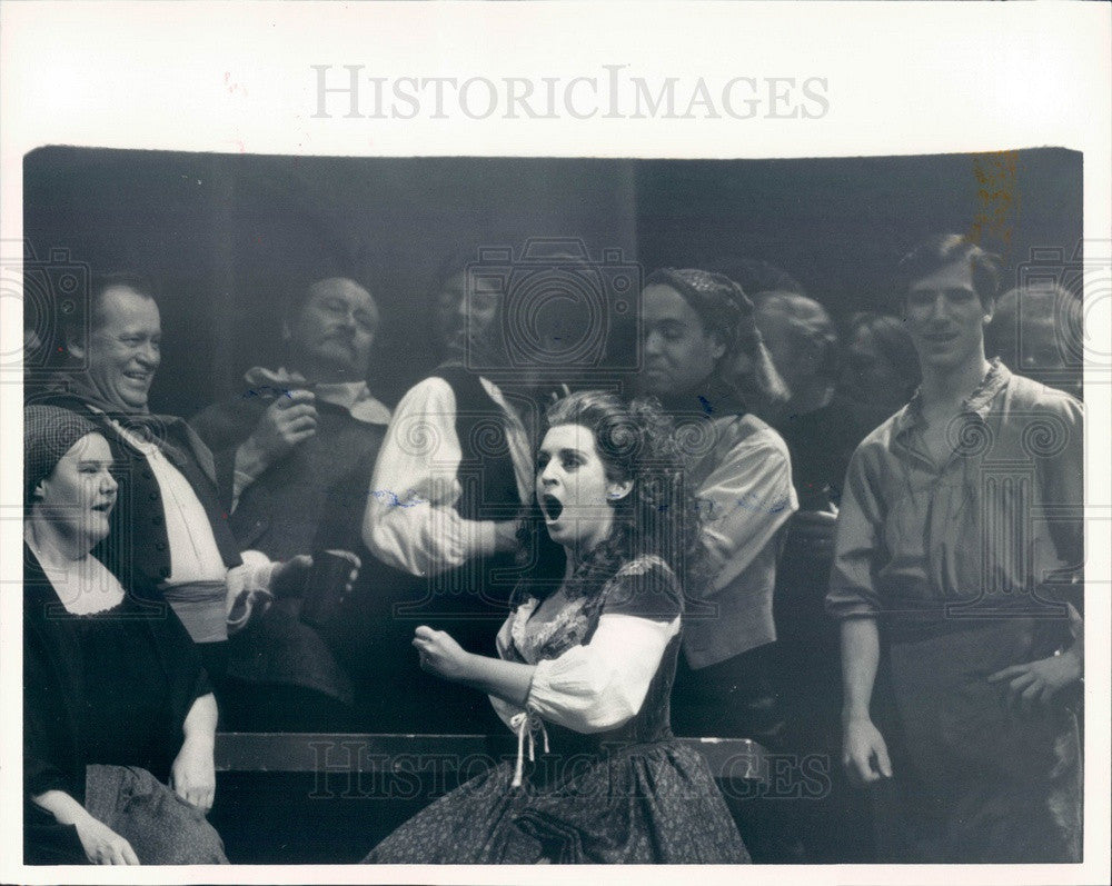 Undated Chicago IL Lyric Opera Sharon Graham in La Forza del Destino Press Photo - Historic Images