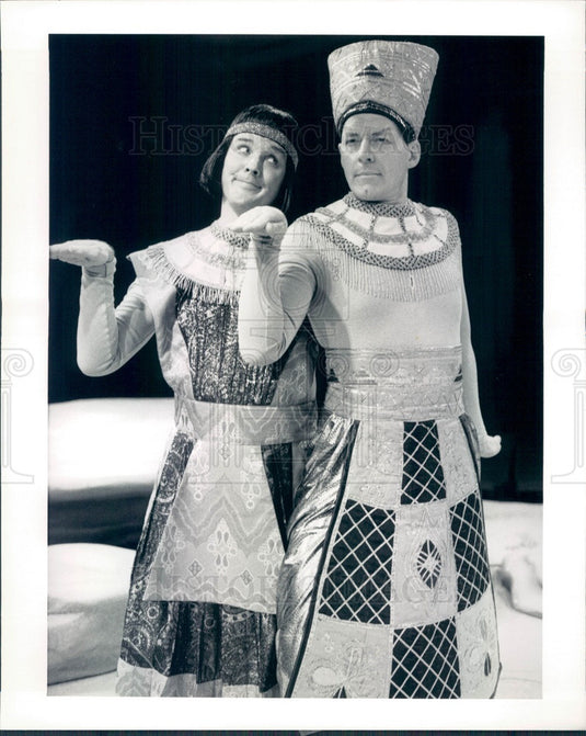 1991 Actors Terry James & Jonathan Weir Press Photo - Historic Images