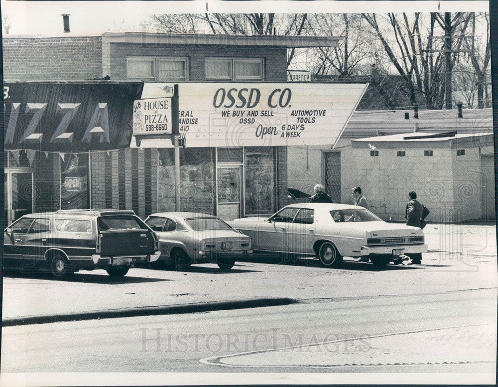 1976 Chicago, Illinois OSSD Discount Store, FBI Fencing Operation Press Photo - Historic Images