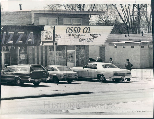 1976 Chicago, Illinois OSSD Discount Store, FBI Fencing Operation Press Photo - Historic Images