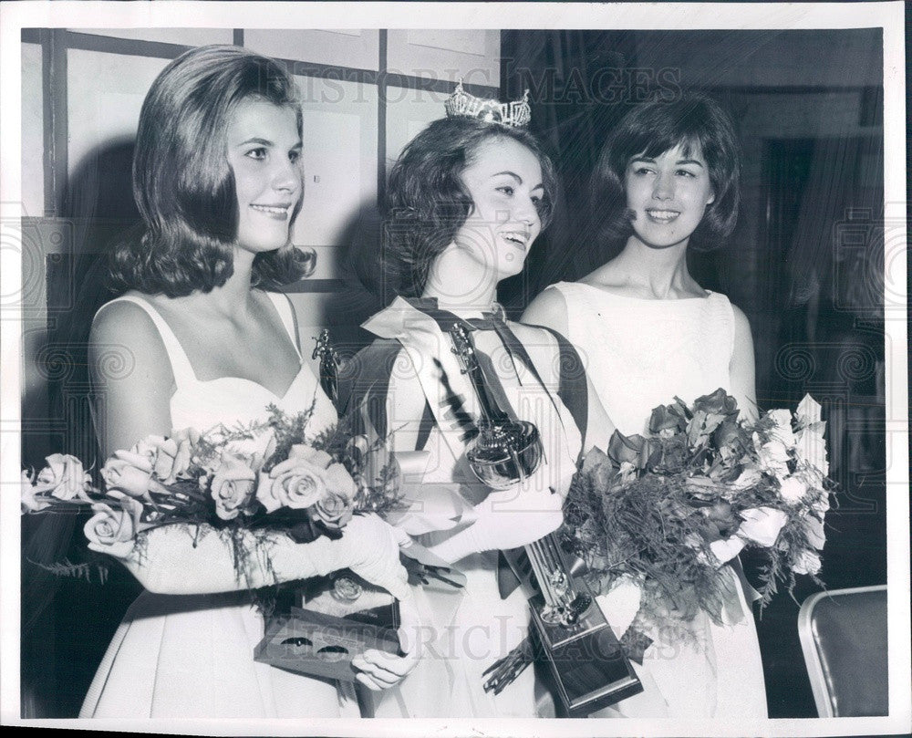 1964 Miss Detroit, Michigan 1964 Sharon Magnuson Press Photo - Historic Images