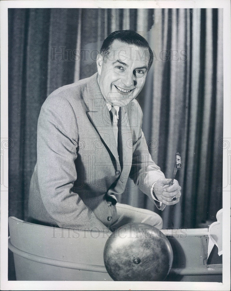 1957 Radio & TV Host Ted Mack Press Photo - Historic Images