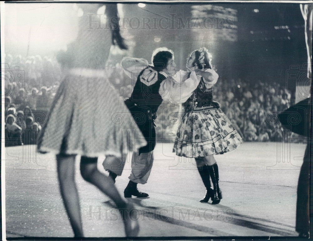 1974 Chicago, Illinois Polka Dance Champions Press Photo - Historic Images