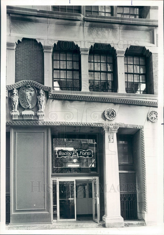 1978 Chicago, Illinois Daily Racing Form Building on S Dearborn Press Photo - Historic Images