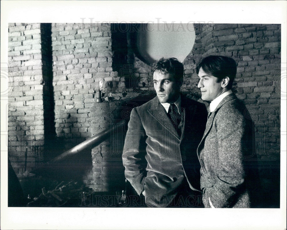 1991 American Hollywood Actor R De Niro/French Actor G Depardieu Press Photo - Historic Images