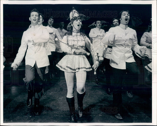 1969 Chicago, Illinois Opera Susan Schevers in The Desert Song Press Photo - Historic Images