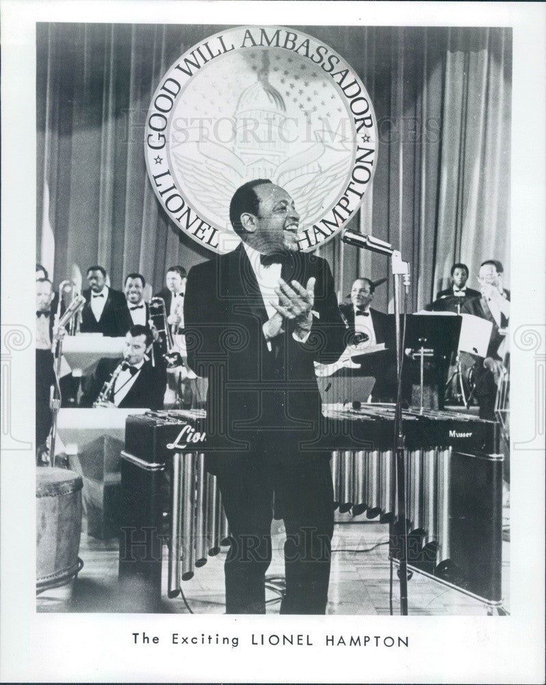 1984 American Jazz Musician Lionel Hampton Press Photo - Historic Images