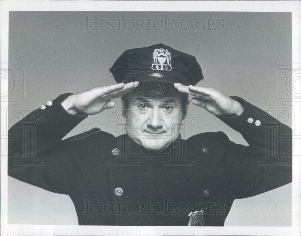 Undated American Hollywood Actor Ron Carey in Barney Miller Press Photo - Historic Images