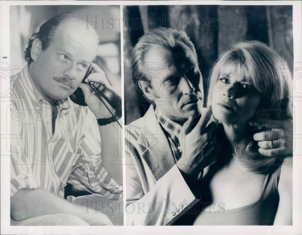 Undated American Hollywood Actors K Grammer/C Bernsen/ M Post Press Photo - Historic Images