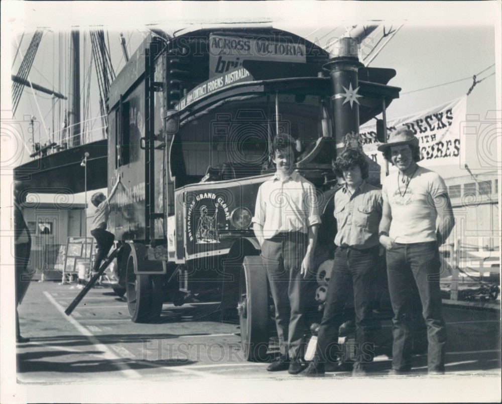 1972 San Francisco, CA 1926 Foden Steam-Powered Truck Britannia Press Photo - Historic Images