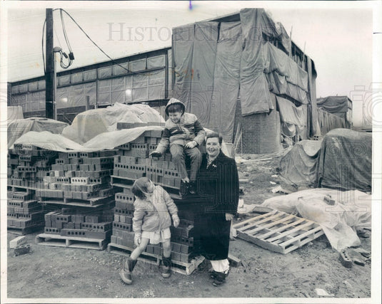 1987 Chicago, Illinois Dearborn Park Elem School Construction Press Photo - Historic Images