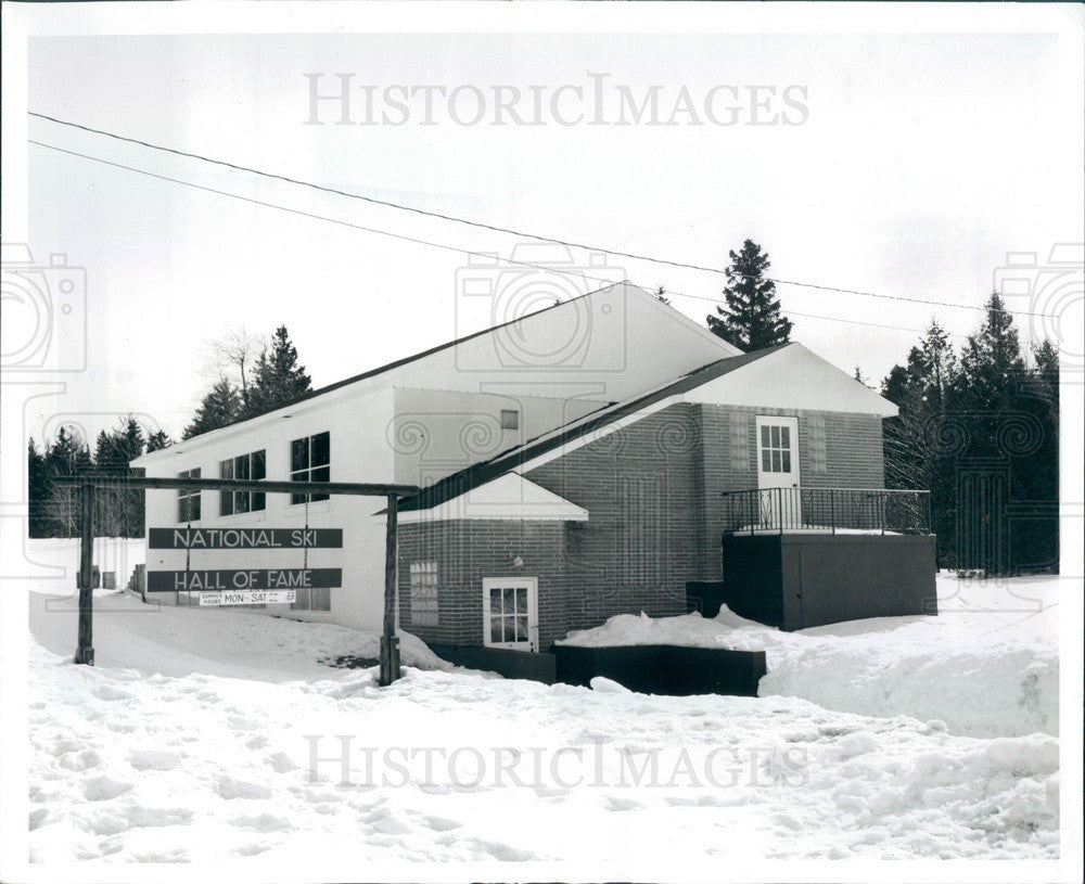 1972 Ishpeming, Michigan Skiing Hall of Fame Press Photo - Historic Images