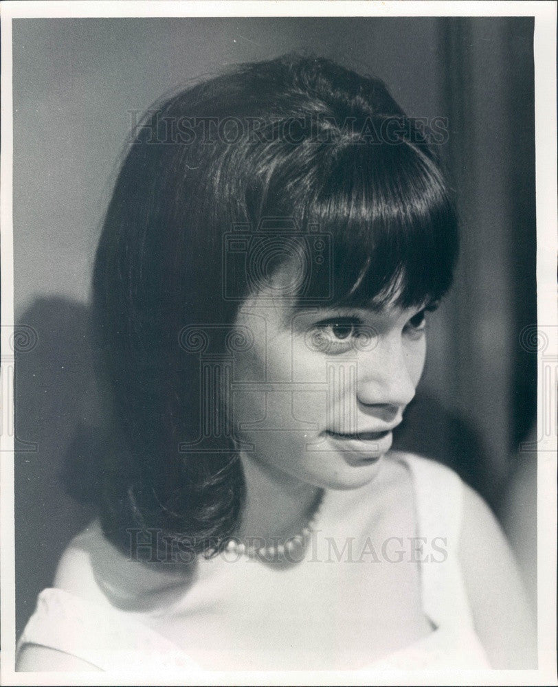 1966 Chicago, Illinois Miss Young Worlds Fairest Judy Caverington Press Photo - Historic Images