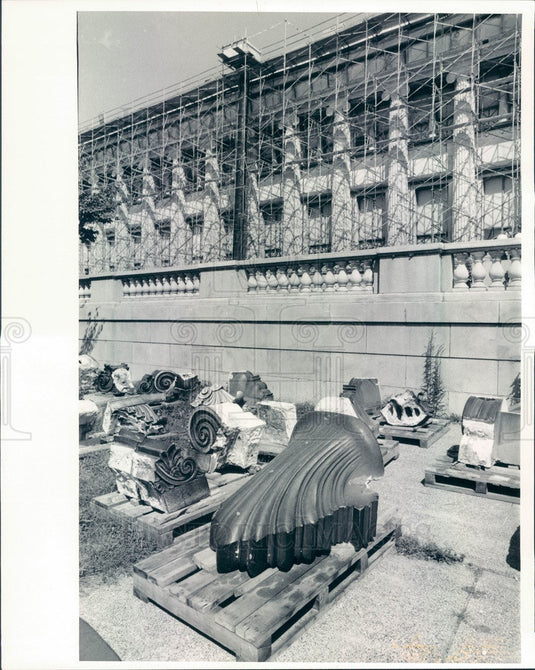 1985 Chicago, Illinois Field Museum of Natural History Renovation Press Photo - Historic Images