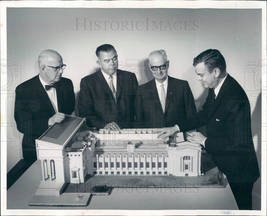 1964 Chicago, Illinois Natural History Museum New Addition Model Press Photo - Historic Images