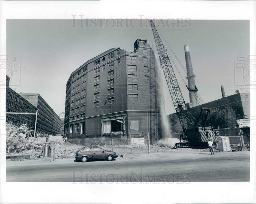 1994 Chicago, Illinois Old Sears Roebuck Headquarters Demolition Press Photo - Historic Images