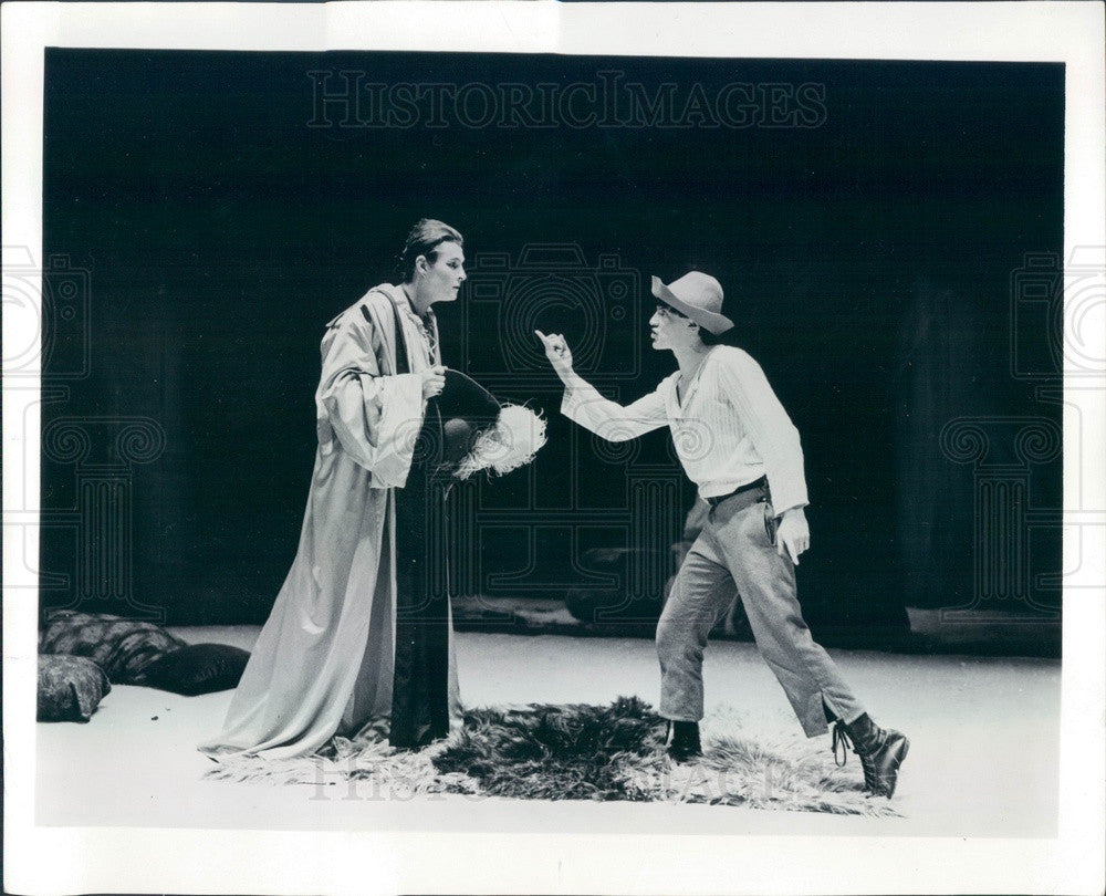 1977 Le Jeune Theatre Natl of Paris, Bruno Rafaelli, Richard Fontana Press Photo - Historic Images