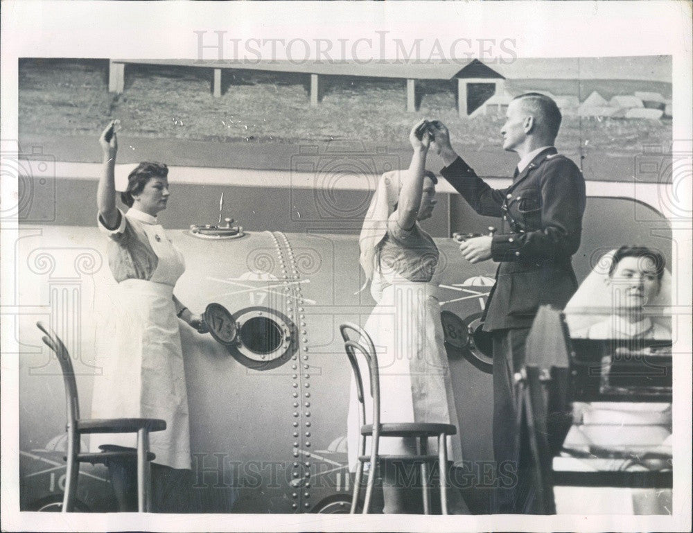 1955 Dublin, Ireland Irish Hospitals Sweepstakes Drawing Press Photo - Historic Images