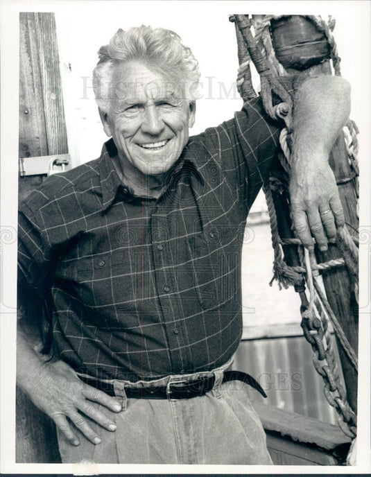 1989 Actor & Movie Star Joseph Sirola in Wolf Press Photo - Historic Images