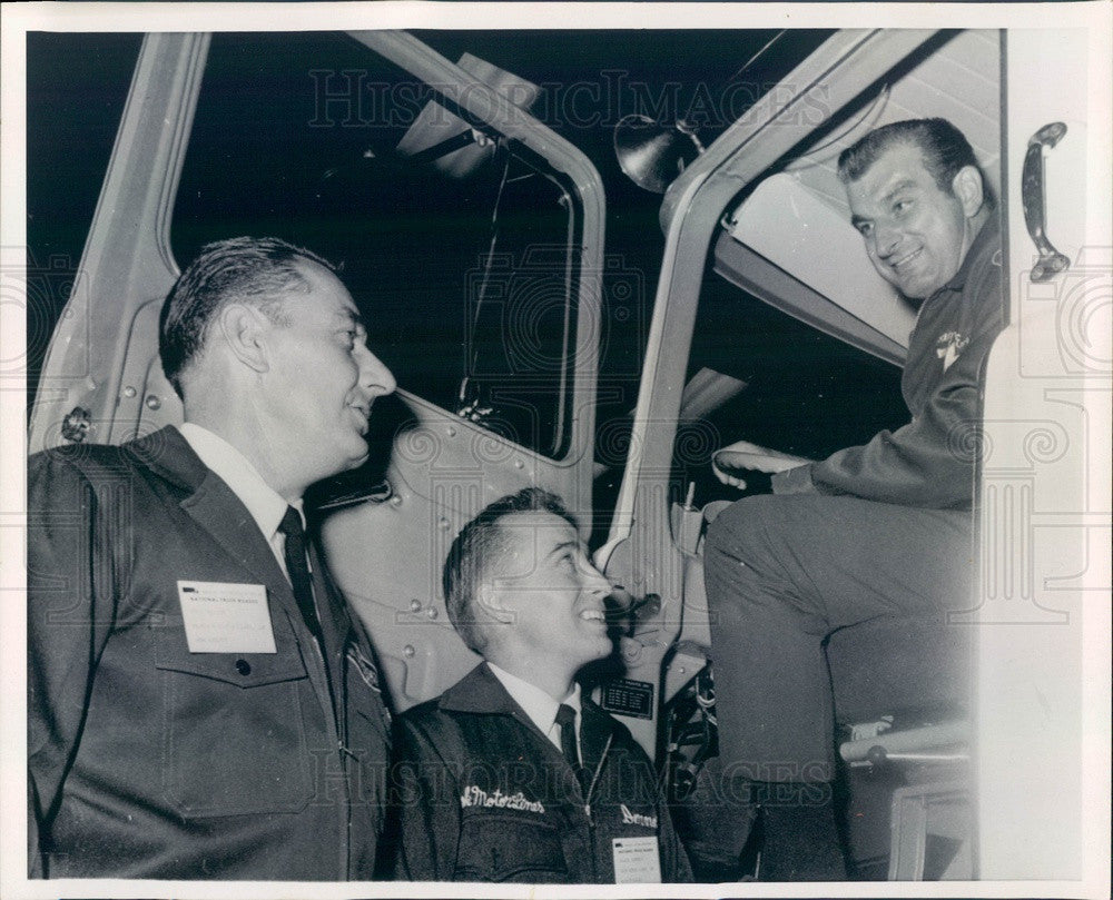 1968 American Trucking Assn Natl Truck Roadeo Finalists Press Photo - Historic Images