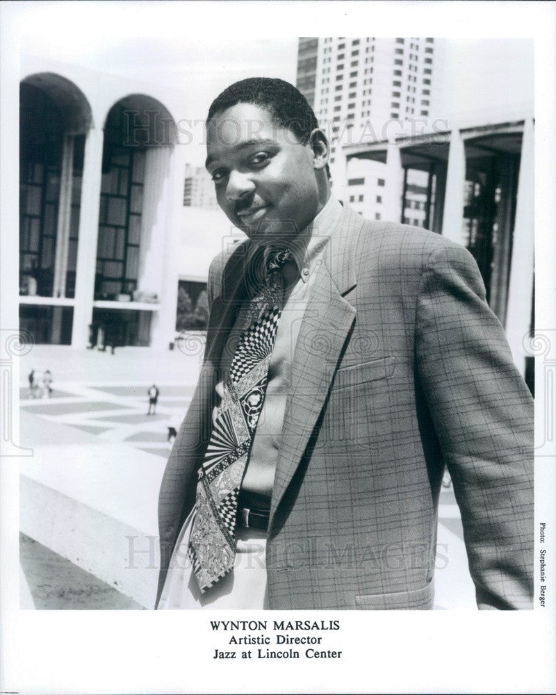 1994 Jazz Trumpeter/Composer Wynton Marsalis Press Photo - Historic Images