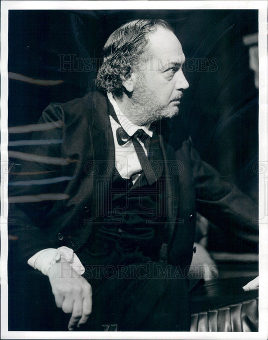 1971 American Hollywood Actor Booth Colman Press Photo - Historic Images