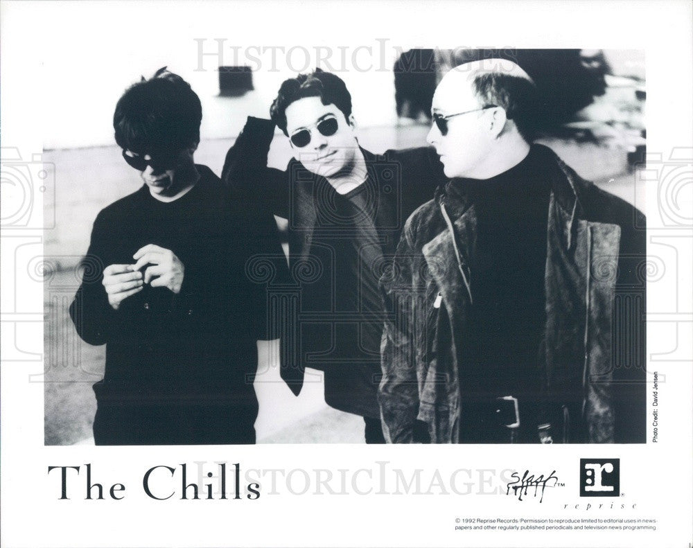 1993 Rock Band The Chills Press Photo - Historic Images