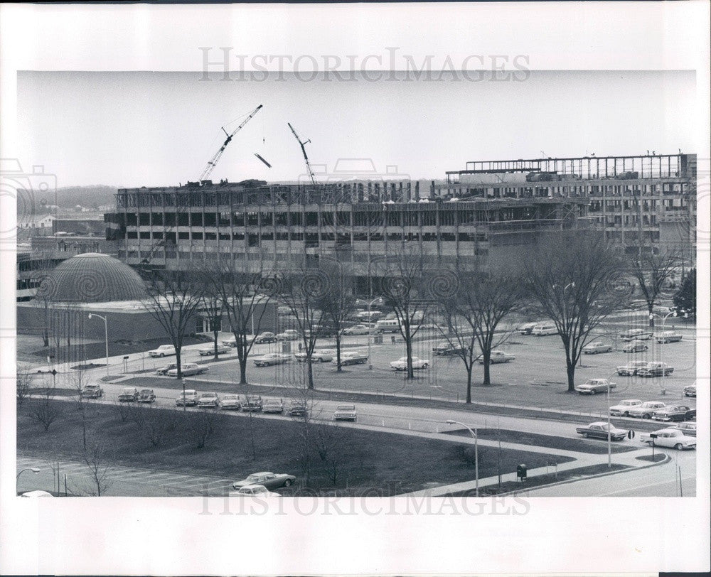 1963 East Lansing, MI Michigan State Univ Science Complex Press Photo - Historic Images