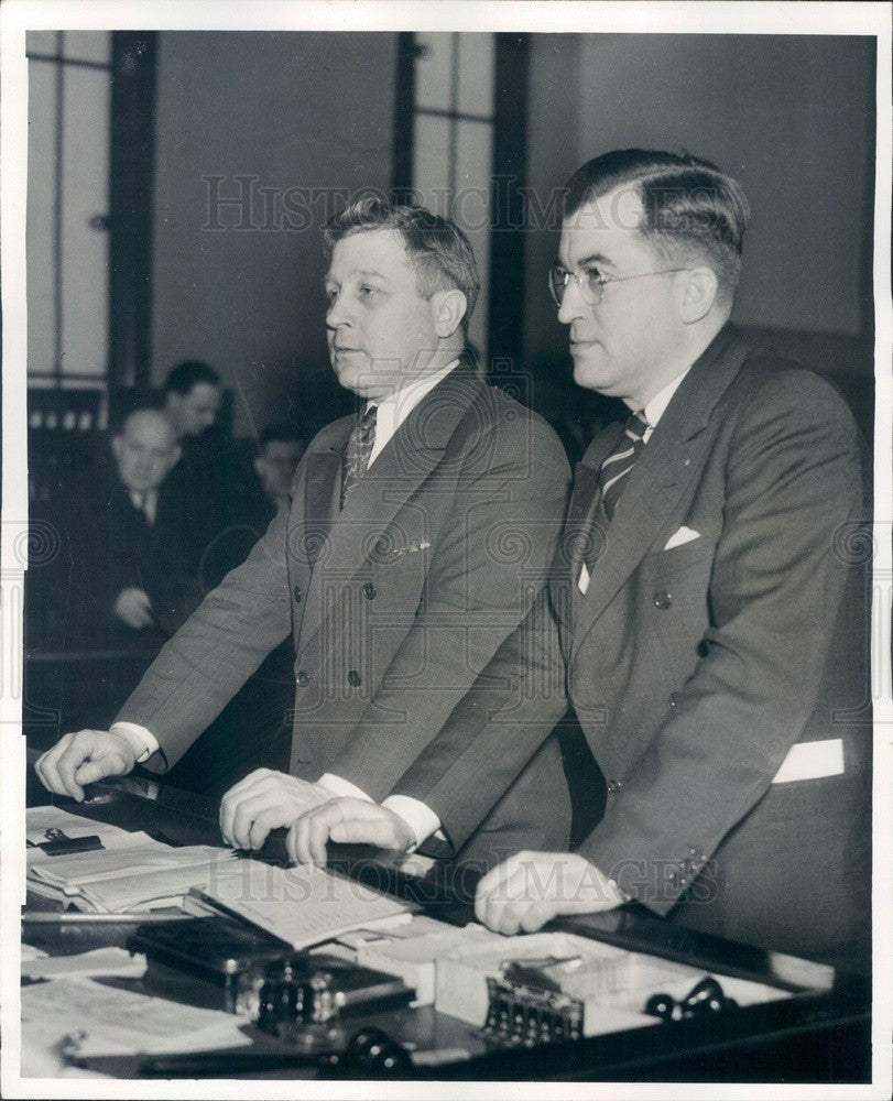 1936 Michigan State Senator Anthony Wilkowski Press Photo - Historic Images