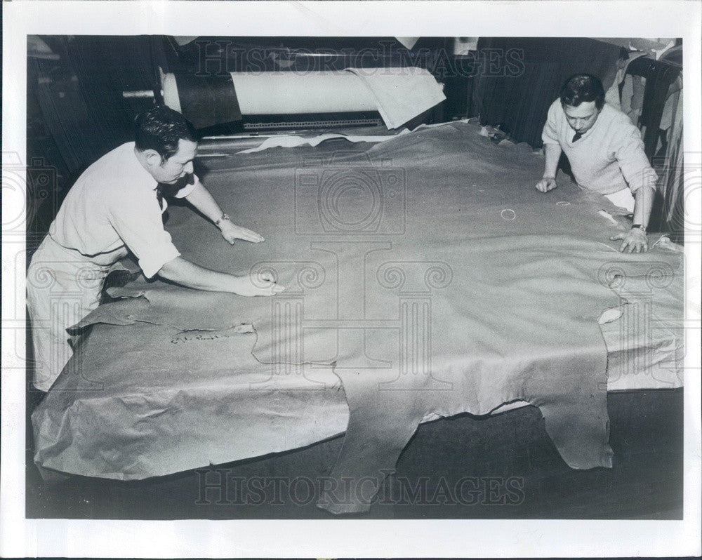 1976 Rolls Royce Camarque Model Interior Fabric Press Photo - Historic Images