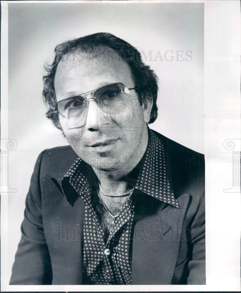 1976 New York Fashion Designer Dominic Rompollo Press Photo - Historic Images