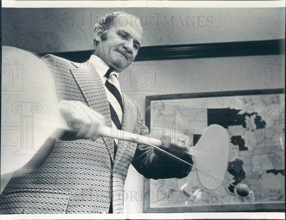 1972 Chicago, Illinois Imperial Inventors Intl President CC Wagner Press Photo - Historic Images