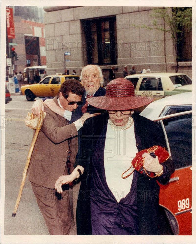 1990 Chicago, Illinois Slum Brokers Bernard & Joan Fried Press Photo - Historic Images