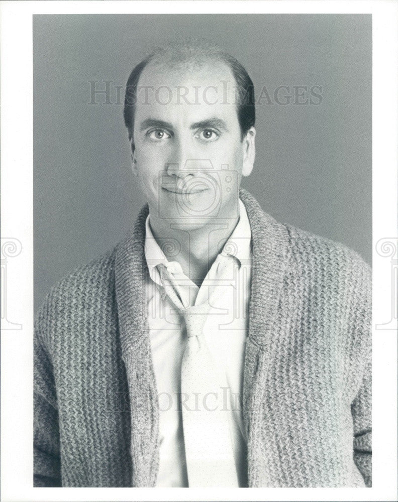 1987 TV Personality &amp; Celebrity Makeup Artist Jeffrey Bruce Press Photo - Historic Images