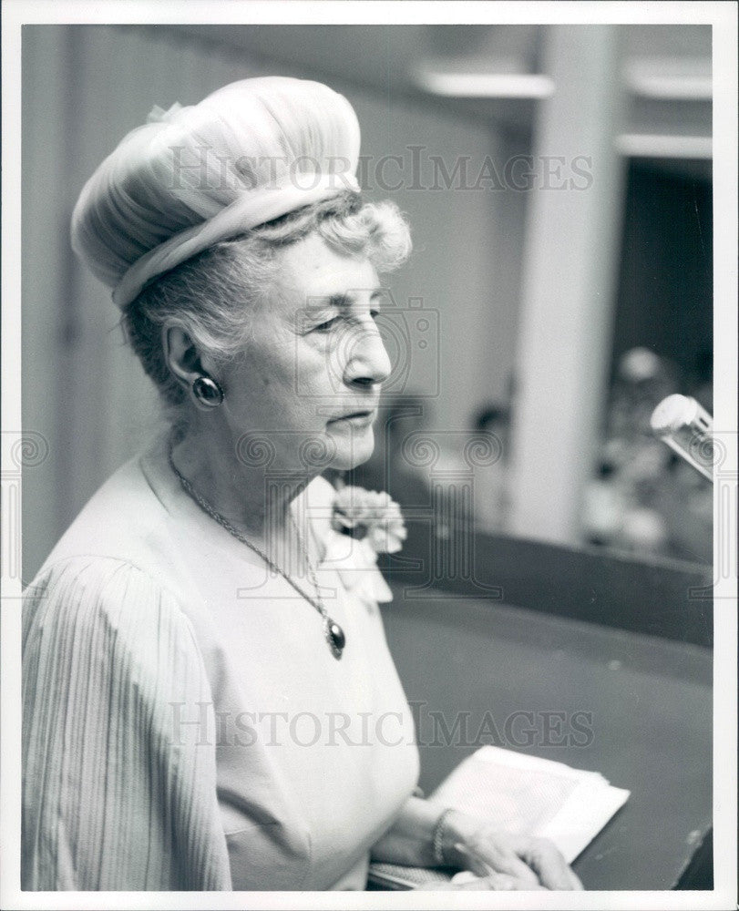 1967 Detroit, Michigan Detroit News Poet Anne Campbell Press Photo - Historic Images