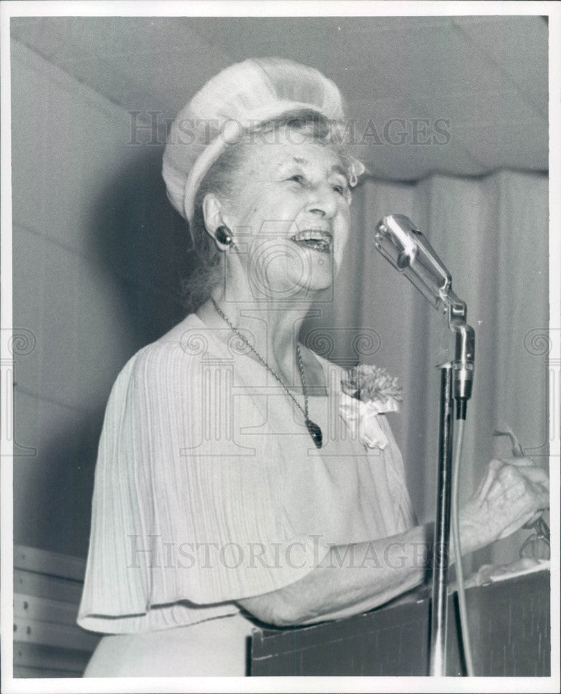 1967 Detroit, Michigan Detroit News Poet Anne Campbell Press Photo - Historic Images