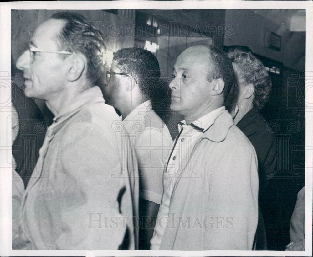 1952 Detroit, Michigan MI Communist Party Chairman Saul Wellman Press Photo - Historic Images