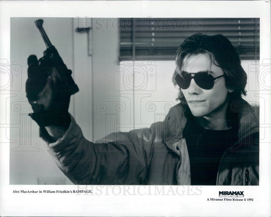 1992 American Hollywood Actor Alex McArthur in Rampage Press Photo - Historic Images