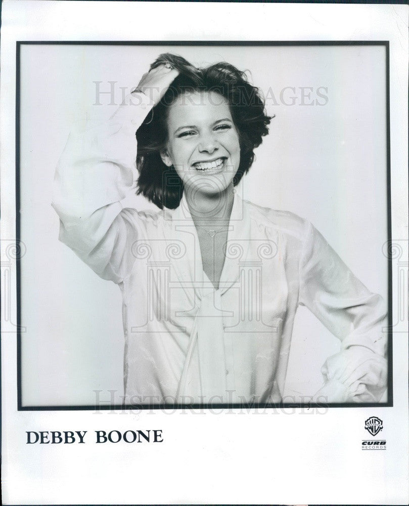 1977 American Hollywood Singer/Actress Debby Boone Press Photo - Historic Images