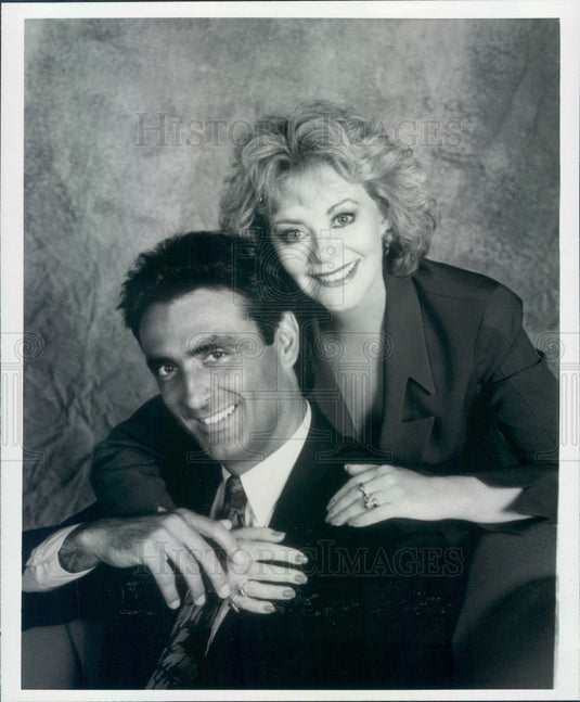 1993 American Hollywood Actors Kathleen Noone & Lorenzo Caccialanza Press Photo - Historic Images
