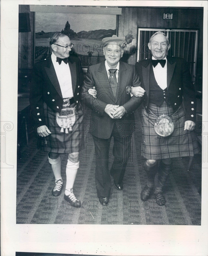 1978 Central Florida Caledonian Society President Al Leggat Press Photo - Historic Images