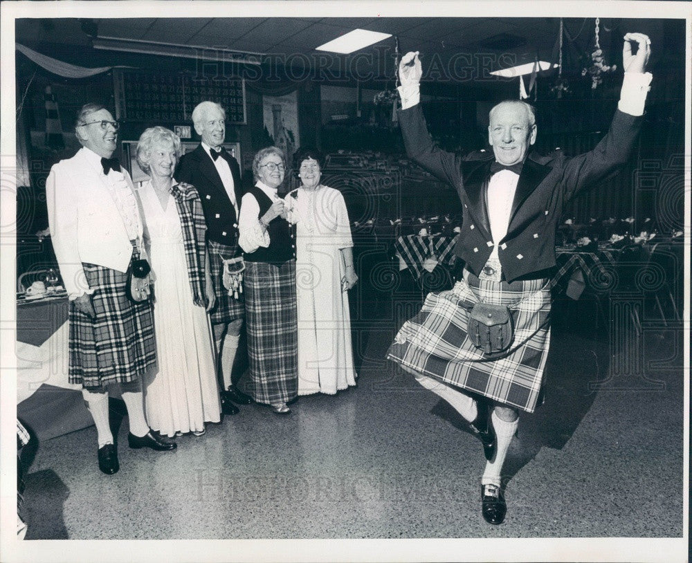 1979 Central Florida Caledonian Society St Andrews Day Celebration Press Photo - Historic Images