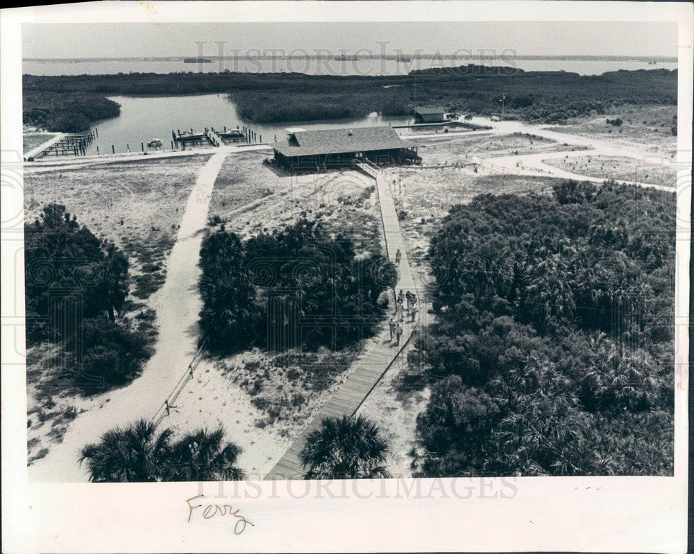 1978 Pinellas County, Florida Caladesi Island Aerial View Press Photo - Historic Images